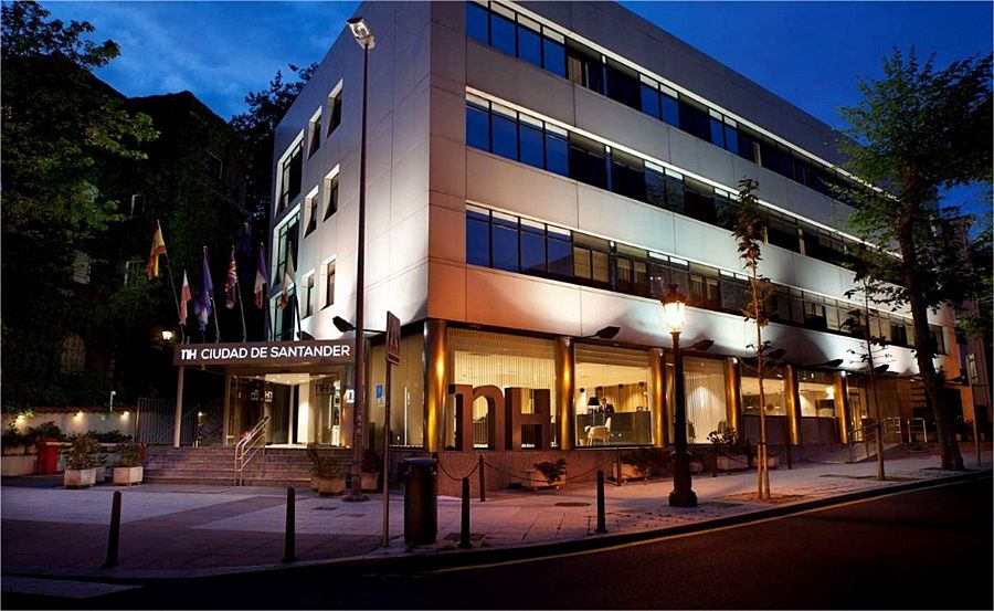 Nh Ciudad De Santander Hotell Exteriör bild
